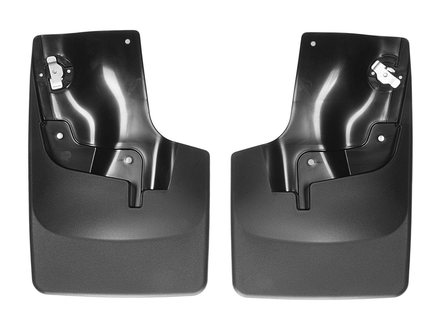 Weathertech 110049 MudFlap No-Drill DigitalFit®; Black; Weathertech 110049