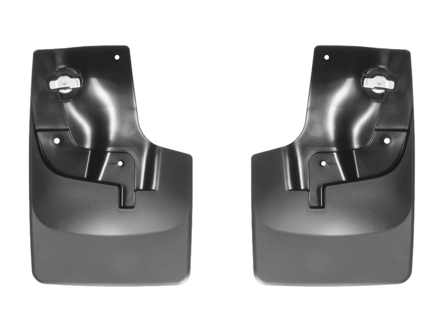 Weathertech 110052 MudFlap No-Drill DigitalFit®; Black; Weathertech 110052