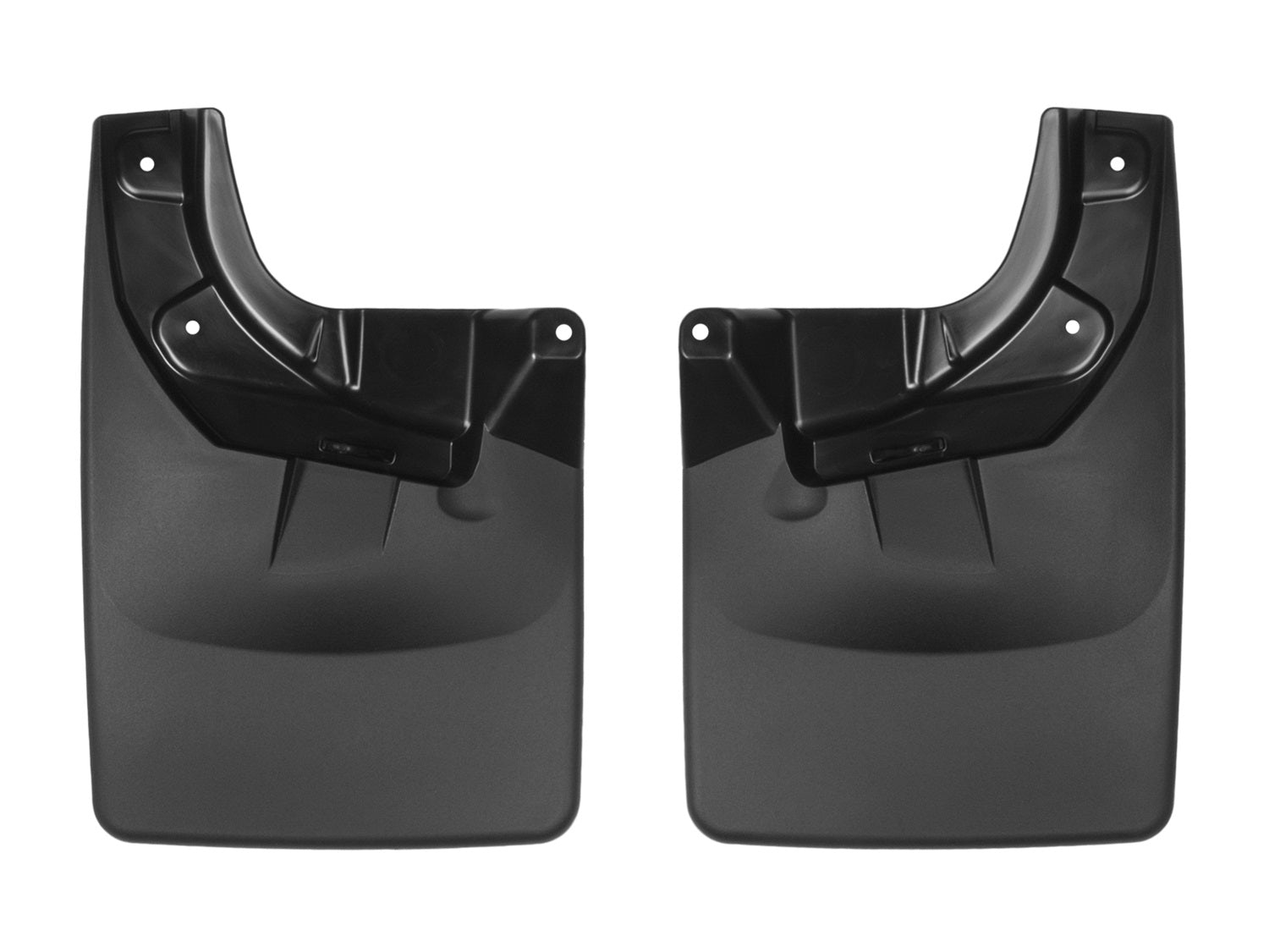 Weathertech 110055 MudFlap No-Drill DigitalFit®; Black; Weathertech 110055