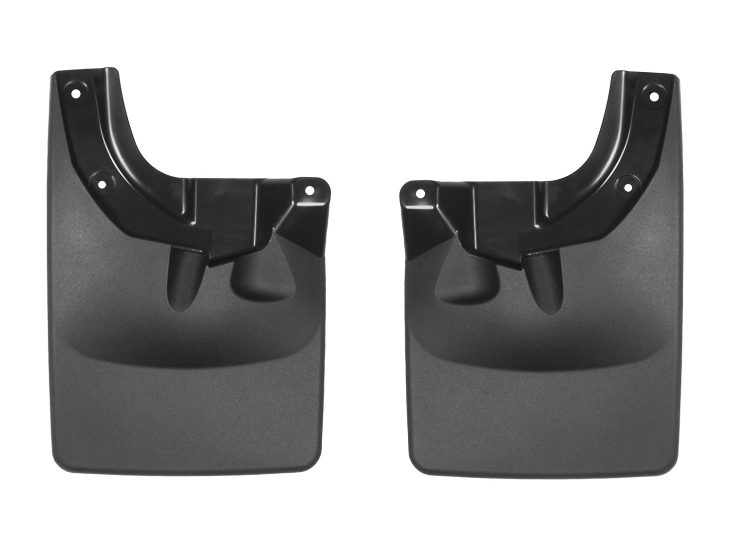 Weathertech 110056 MudFlap No-Drill DigitalFit®; Black; Weathertech 110056
