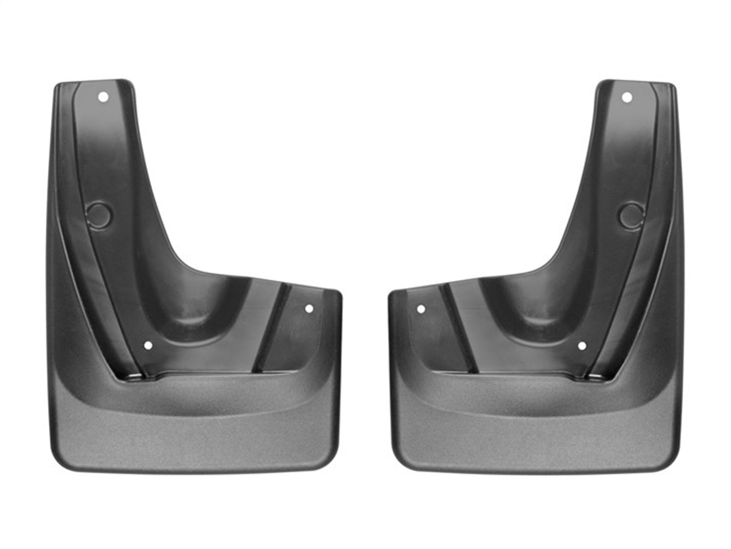 Weathertech 110083 MudFlap No-Drill DigitalFit®; Black; Weathertech 110083