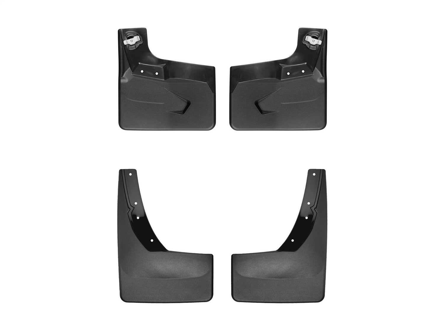Weathertech 110088-120129 MudFlap No-Drill DigitalFit® MudFlap Kit; Black; Weathertech 110088-120129