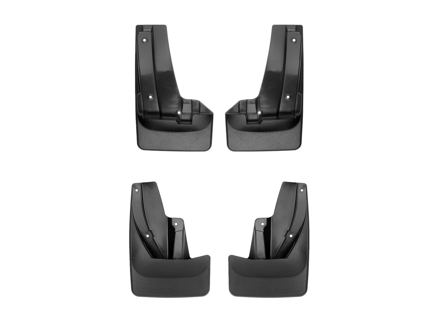 Weathertech 110115-120166 MudFlap No-Drill DigitalFit® MudFlap Kit; Black; Weathertech 110115-120166