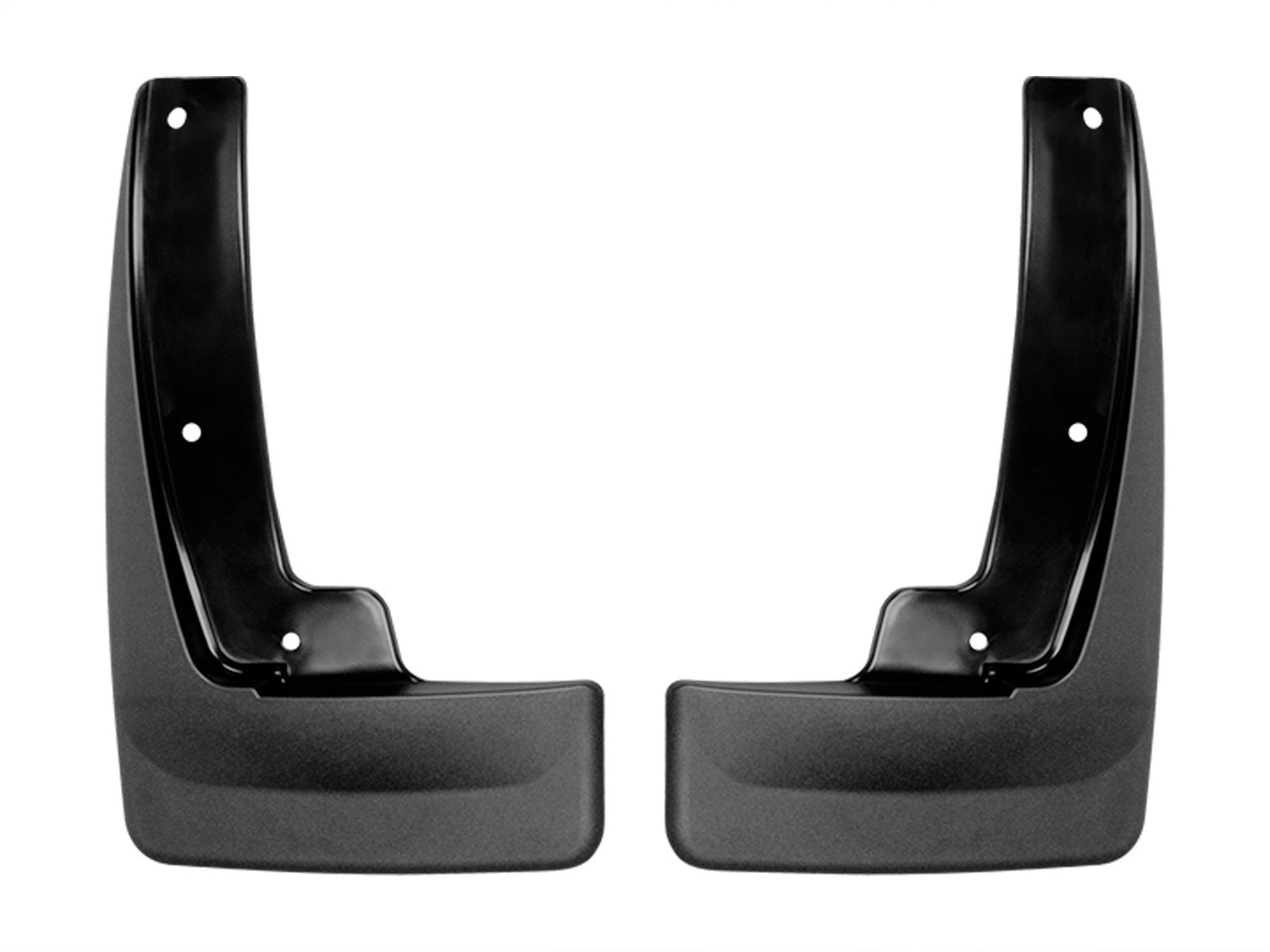 Weathertech 110138 MudFlap No-Drill DigitalFit®; Black; Weathertech 110138