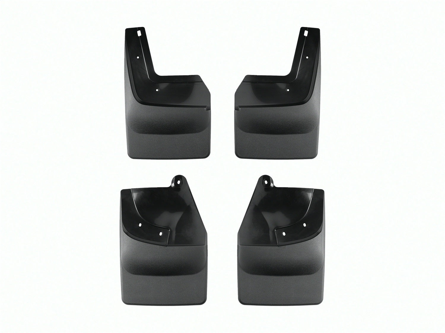 Weathertech 110152-120152 MudFlap No-Drill DigitalFit® MudFlap Kit; Black; Weathertech 110152-120152