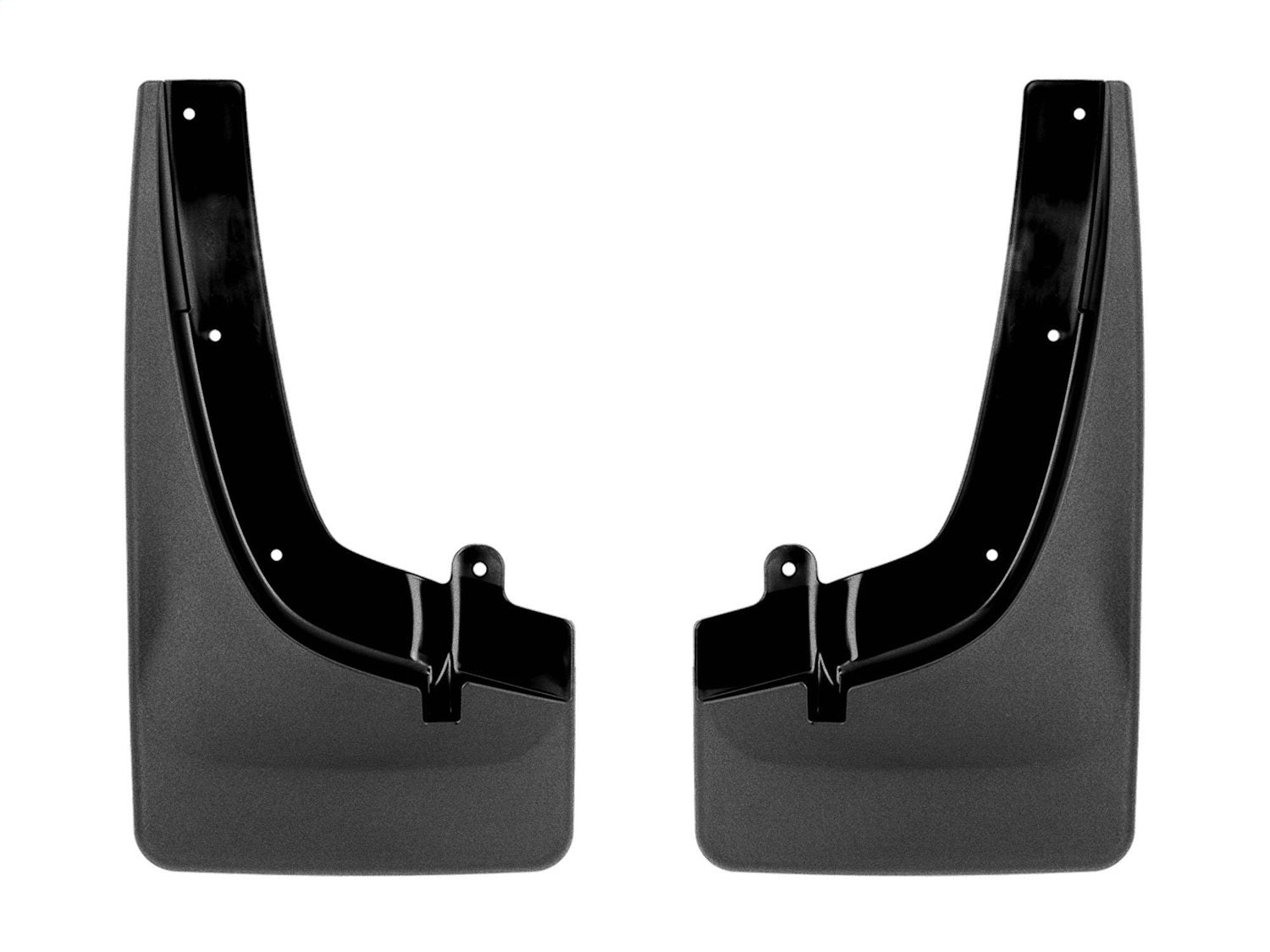 Weathertech 110156 MudFlap No-Drill DigitalFit®; Black; Weathertech 110156