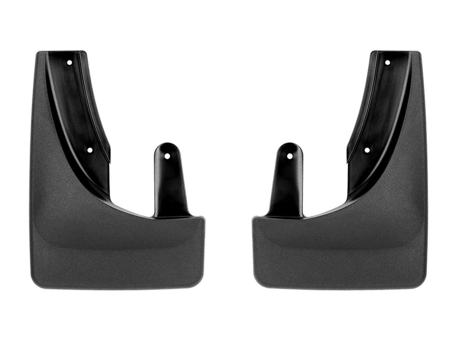 Weathertech 110157 MudFlap No-Drill DigitalFit®; Black; Weathertech 110157