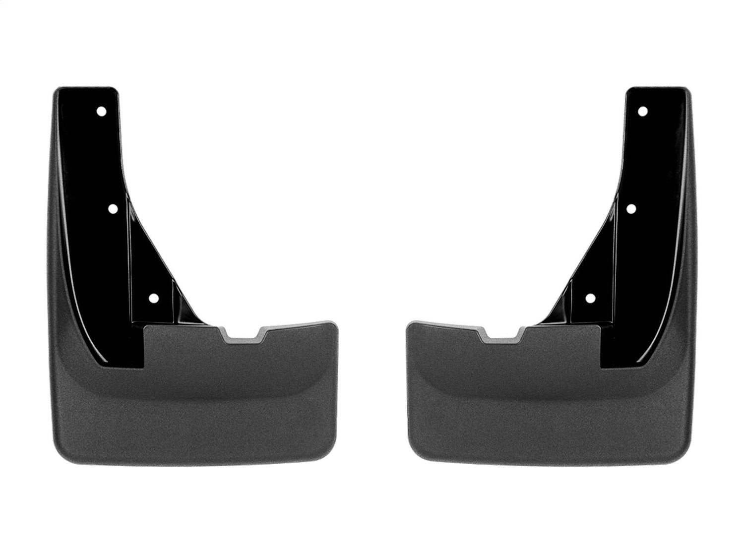 Weathertech 110158 MudFlap No-Drill DigitalFit®; Black; Weathertech 110158