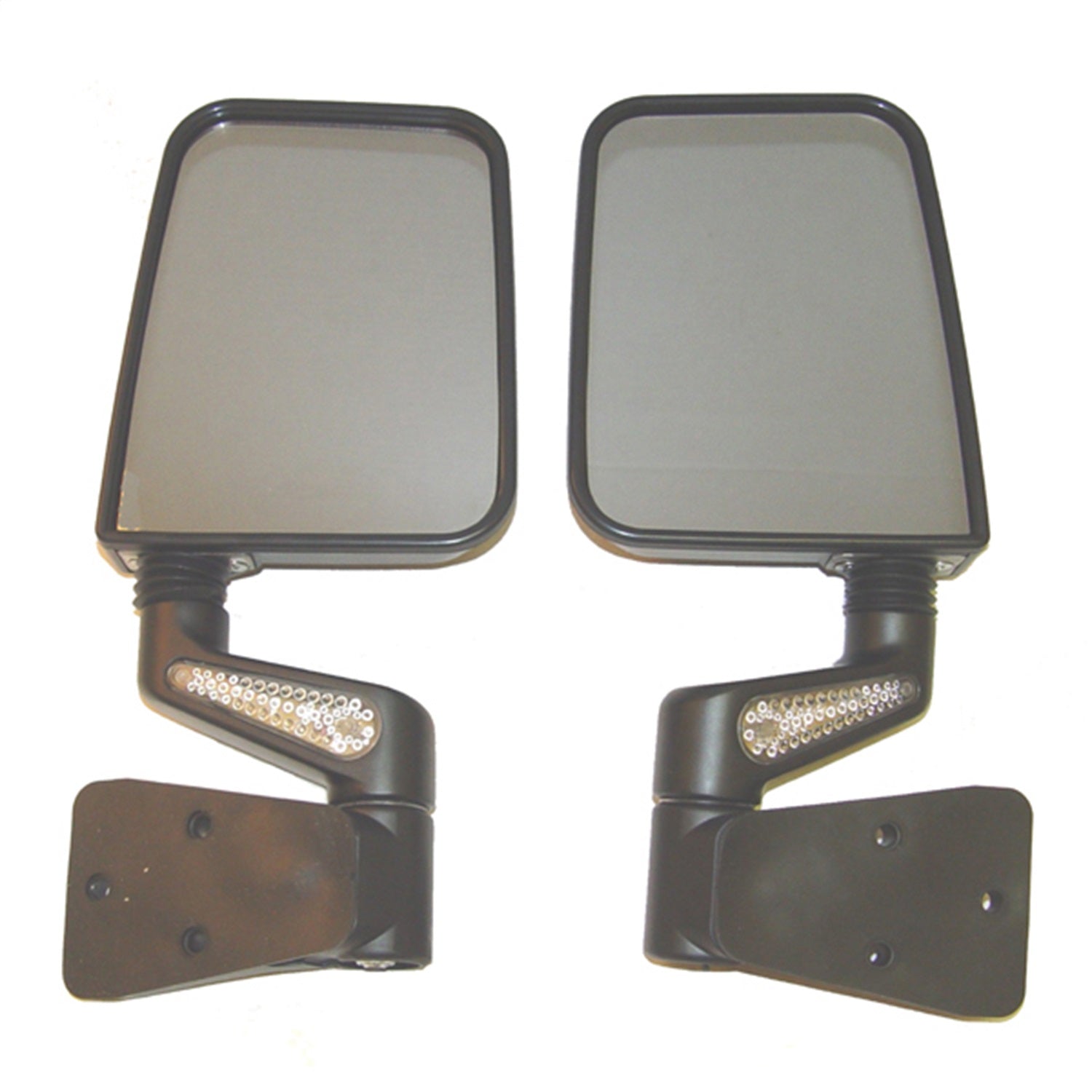 Rugged Ridge 11015.20 LED Heated Mirror; Black; Rugged Ridge 11015.20