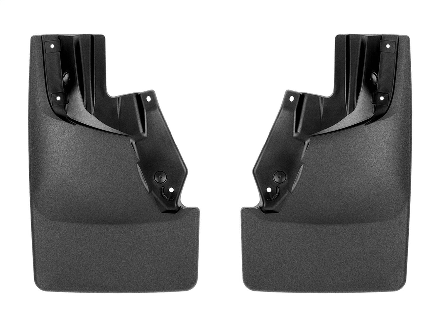Weathertech 110162 MudFlap No-Drill DigitalFit®; Black; Weathertech 110162