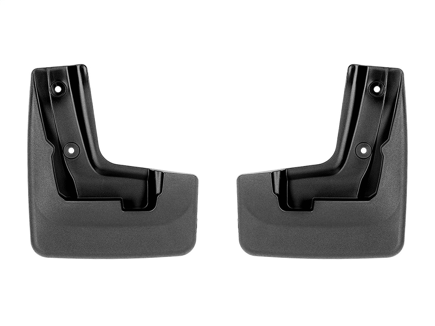 Weathertech 110163 MudFlap No-Drill DigitalFit®; Black; Weathertech 110163