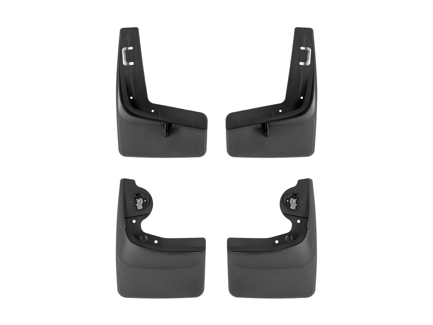 Weathertech 110164-120164 MudFlap No-Drill DigitalFit® MudFlap Kit; Black; Weathertech 110164-120164