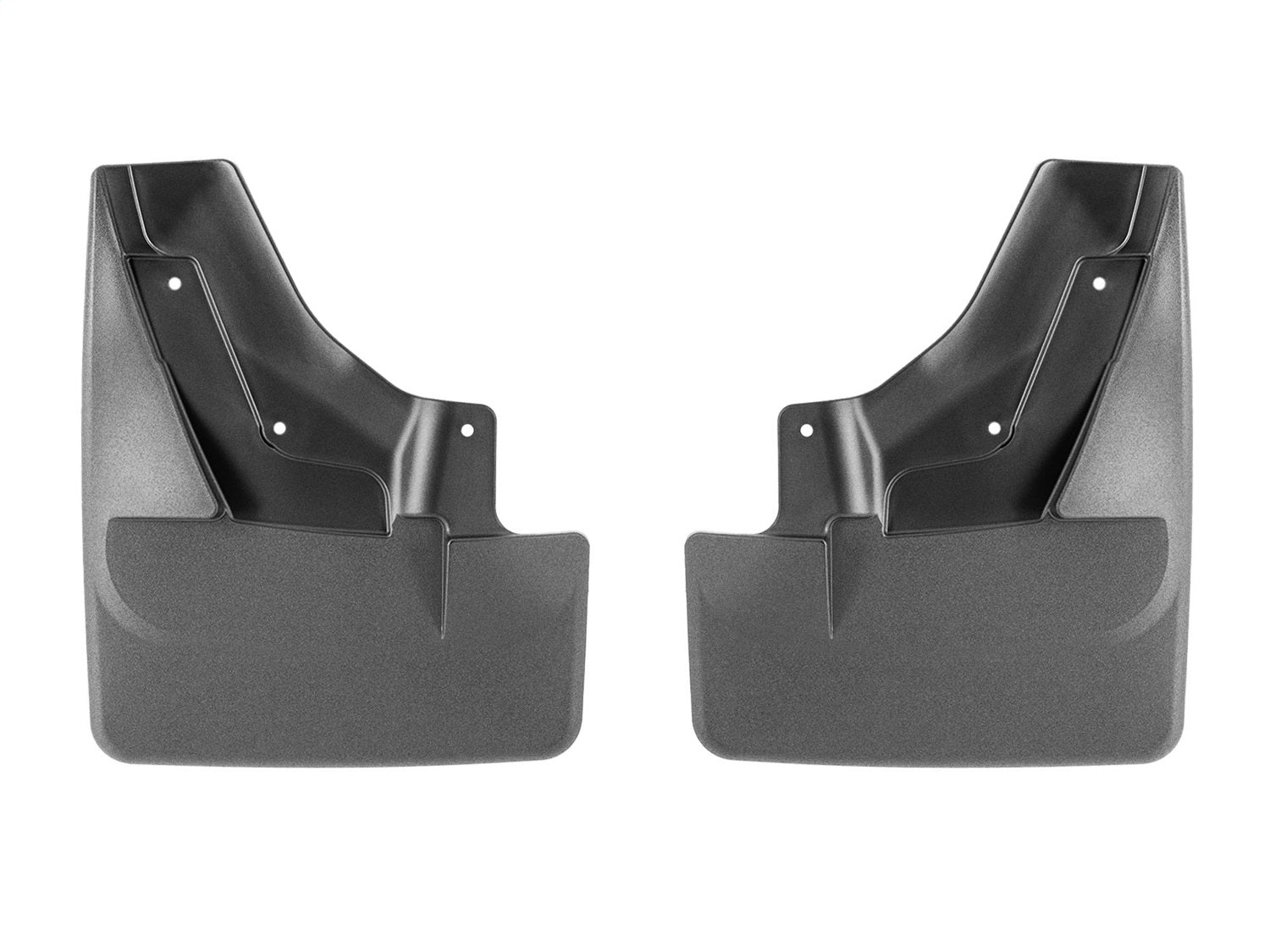 Weathertech 110166 MudFlap No-Drill DigitalFit®; Black; Weathertech 110166
