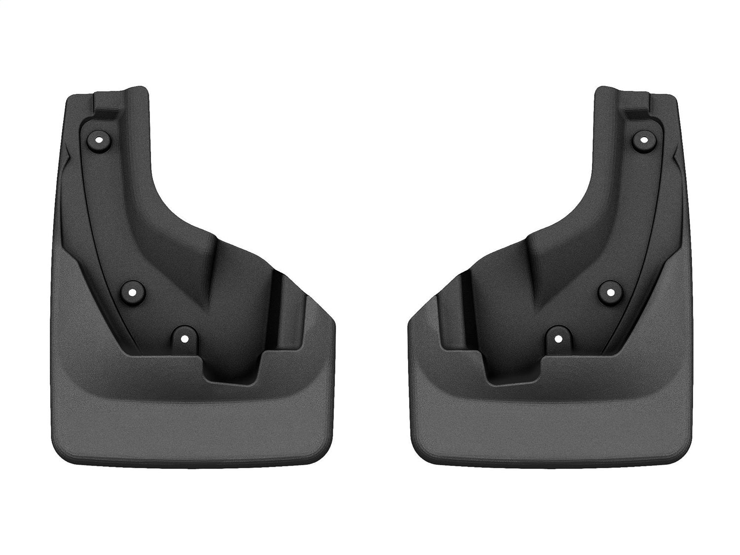 Weathertech 110167 MudFlap No-Drill DigitalFit®; Black; Weathertech 110167