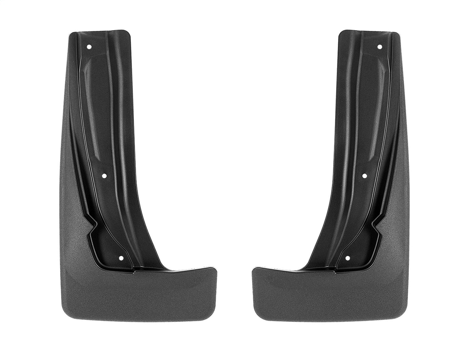 Weathertech 110168 MudFlap No-Drill DigitalFit®; Black; Weathertech 110168