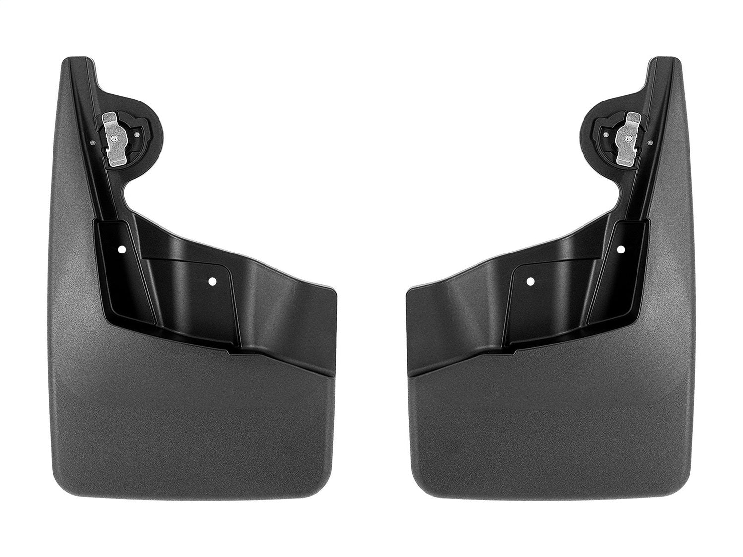 Weathertech 110170 MudFlap No-Drill DigitalFit®; Black; Weathertech 110170