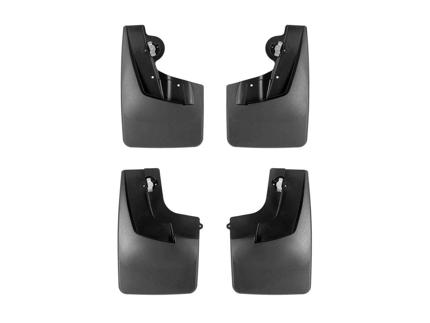 Weathertech 110171-120171 MudFlap No-Drill DigitalFit® MudFlap Kit; Black; Weathertech 110171-120171