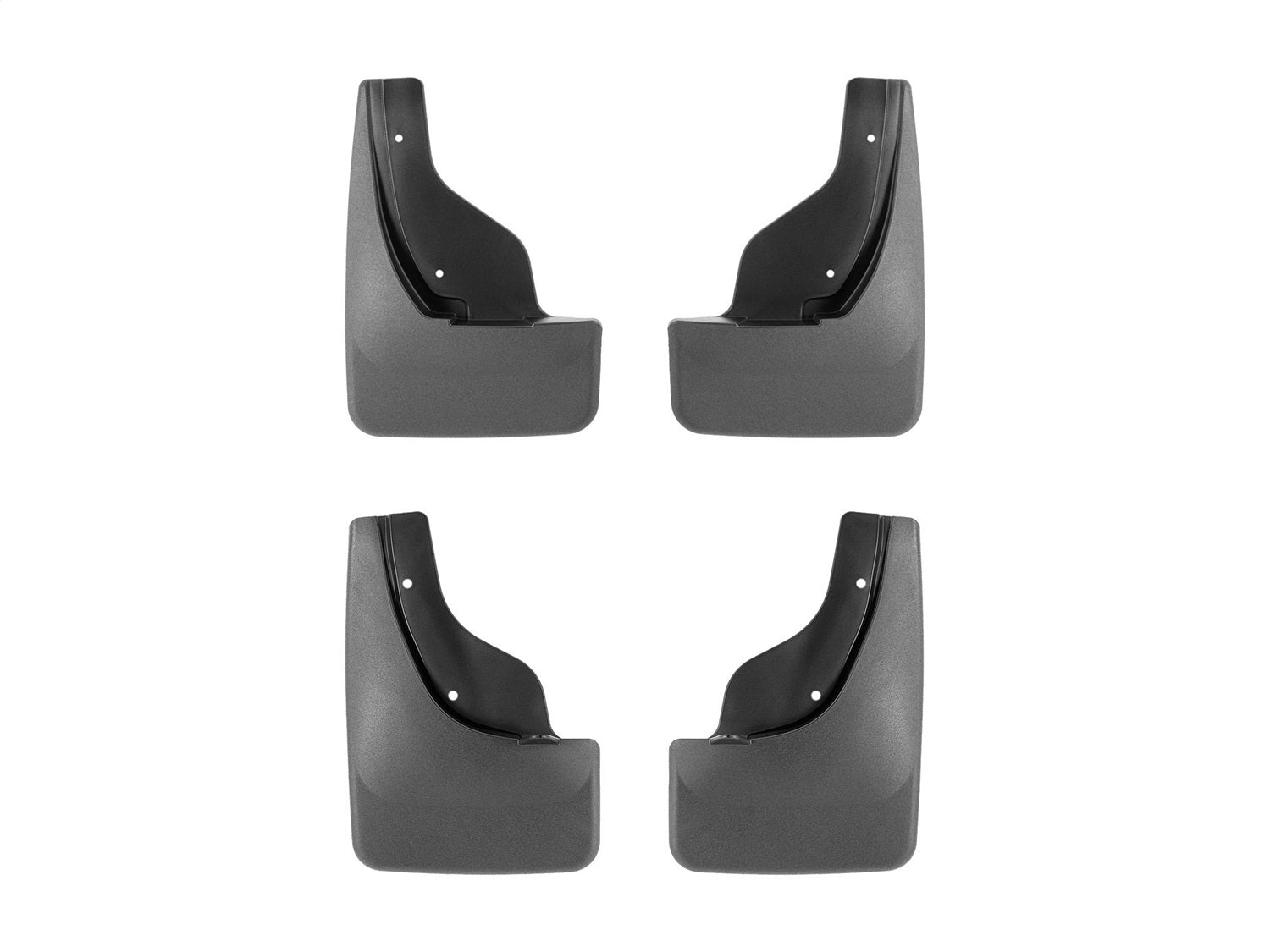 Weathertech 110174-120174 MudFlap No-Drill DigitalFit® MudFlap Kit; Black; Weathertech 110174-120174