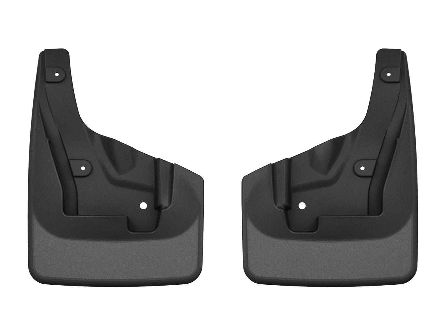 Weathertech 110175 MudFlap No-Drill DigitalFit®; Black; Weathertech 110175
