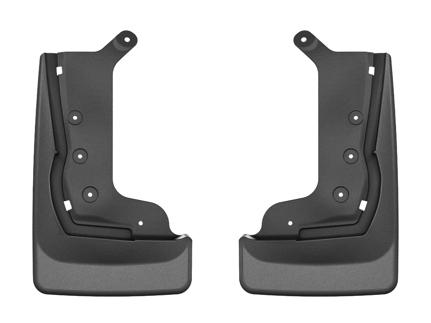 Weathertech 110176 MudFlap No-Drill DigitalFit®; Black; Weathertech 110176