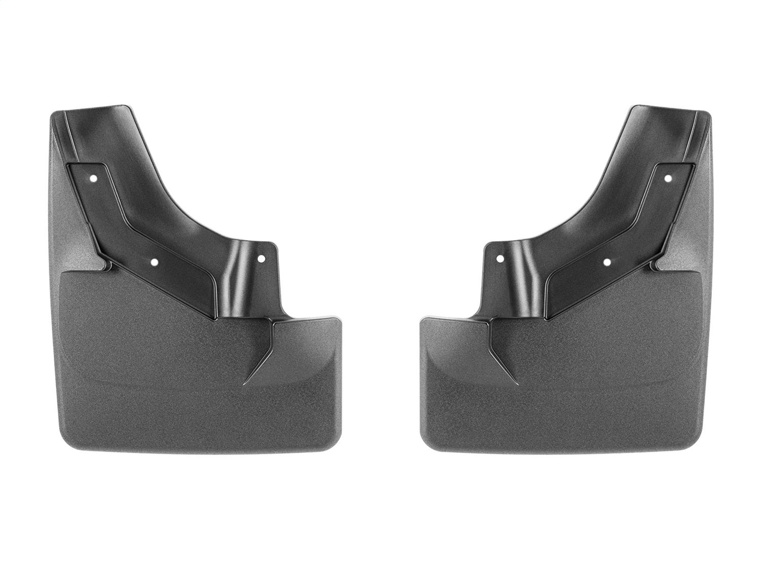 Weathertech 110177 MudFlap No-Drill DigitalFit®; Black; Weathertech 110177