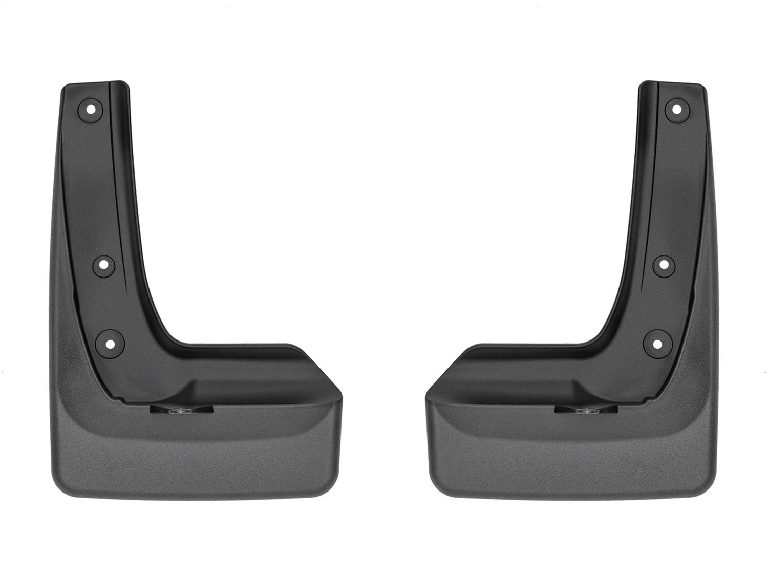 Weathertech 110180 MudFlap No-Drill DigitalFit®; Black; Weathertech 110180