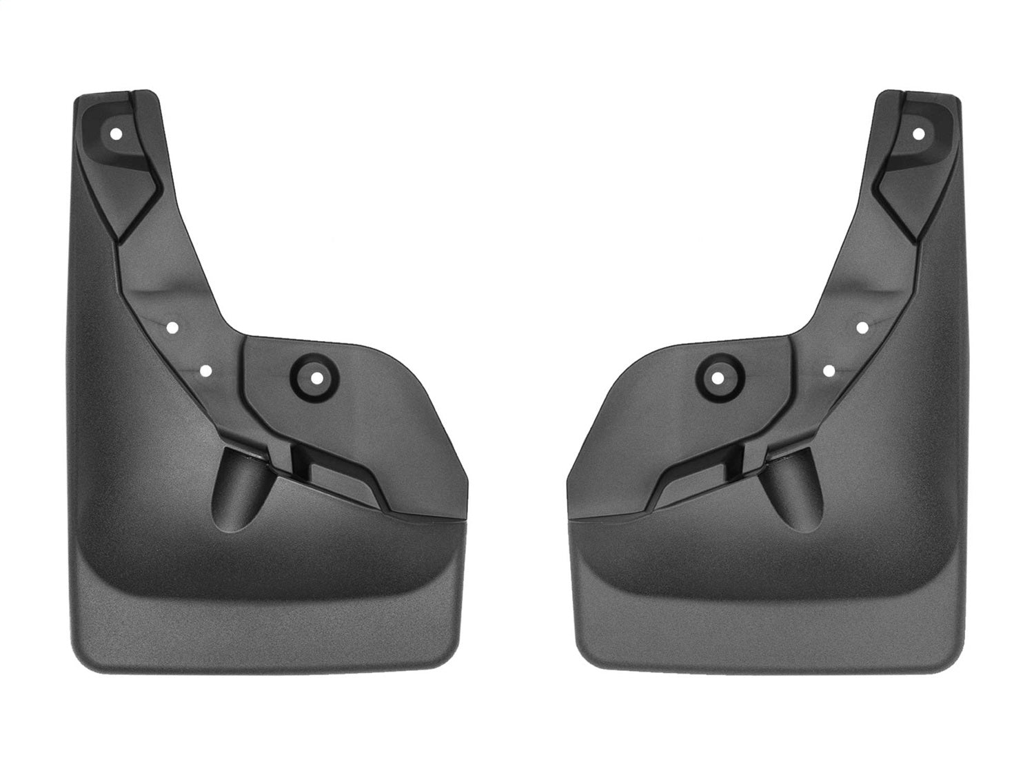Weathertech 110182 MudFlap No-Drill DigitalFit®; Black; Weathertech 110182
