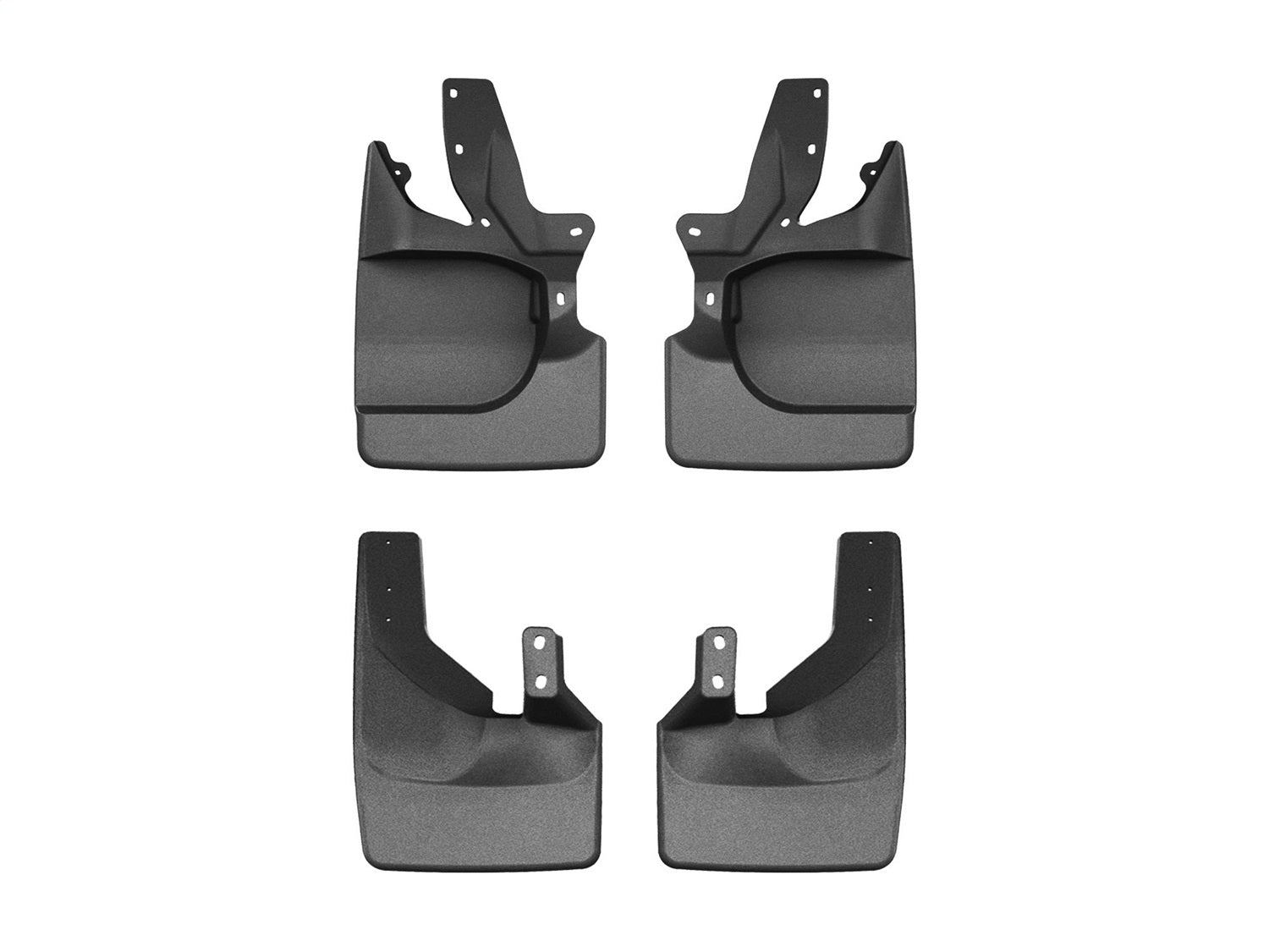 Weathertech 110185-120148 MudFlap No-Drill DigitalFit® MudFlap Kit; Black; Weathertech 110185-120148