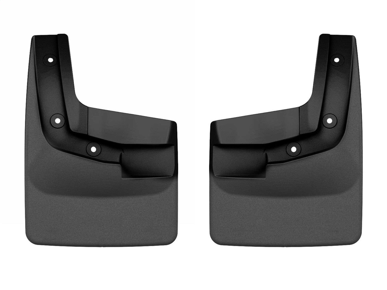 Weathertech 110186 MudFlap No-Drill DigitalFit®; Black; Weathertech 110186