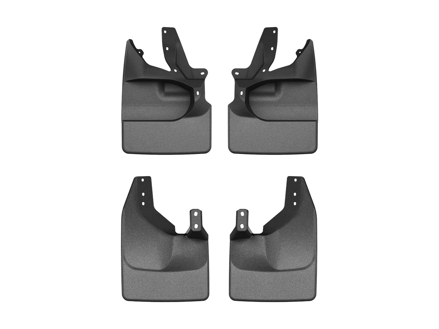 Weathertech 110189-120140 MudFlap No-Drill DigitalFit® MudFlap Kit; Black; Weathertech 110189-120140