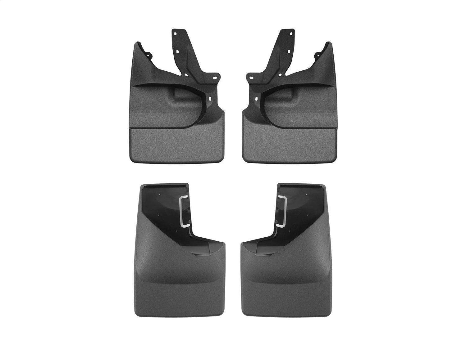 Weathertech 110189-120145 MudFlap No-Drill DigitalFit® MudFlap Kit; Black; Weathertech 110189-120145