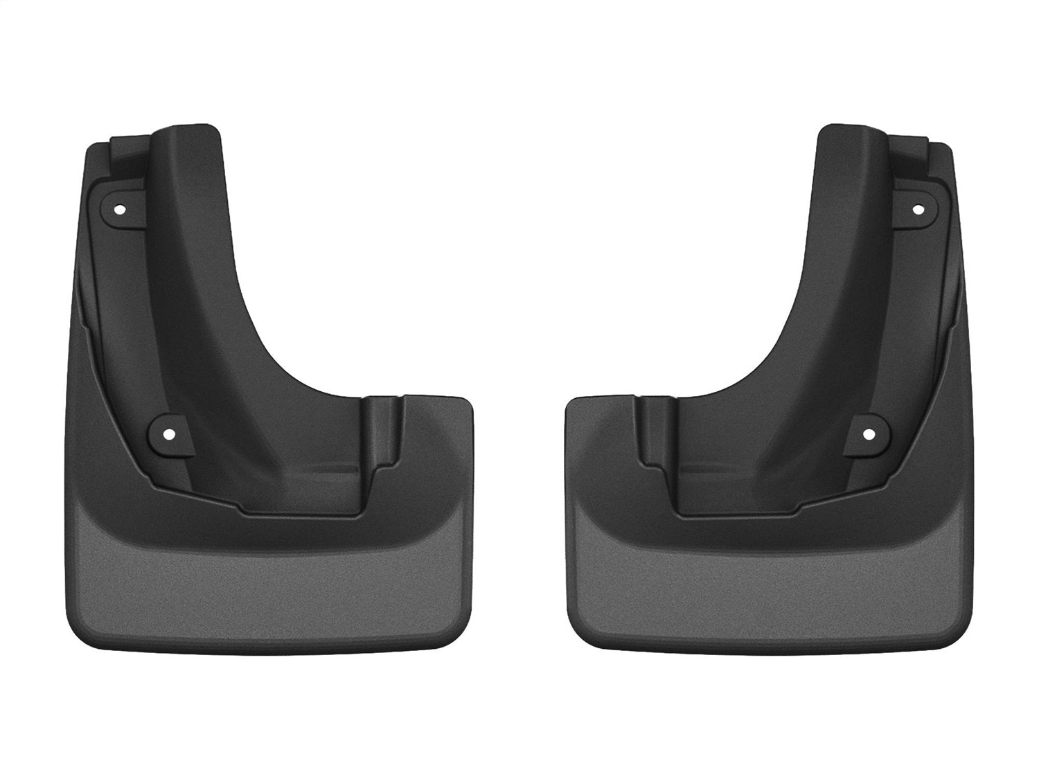 Weathertech 110190 MudFlap No-Drill DigitalFit®; Black; Weathertech 110190