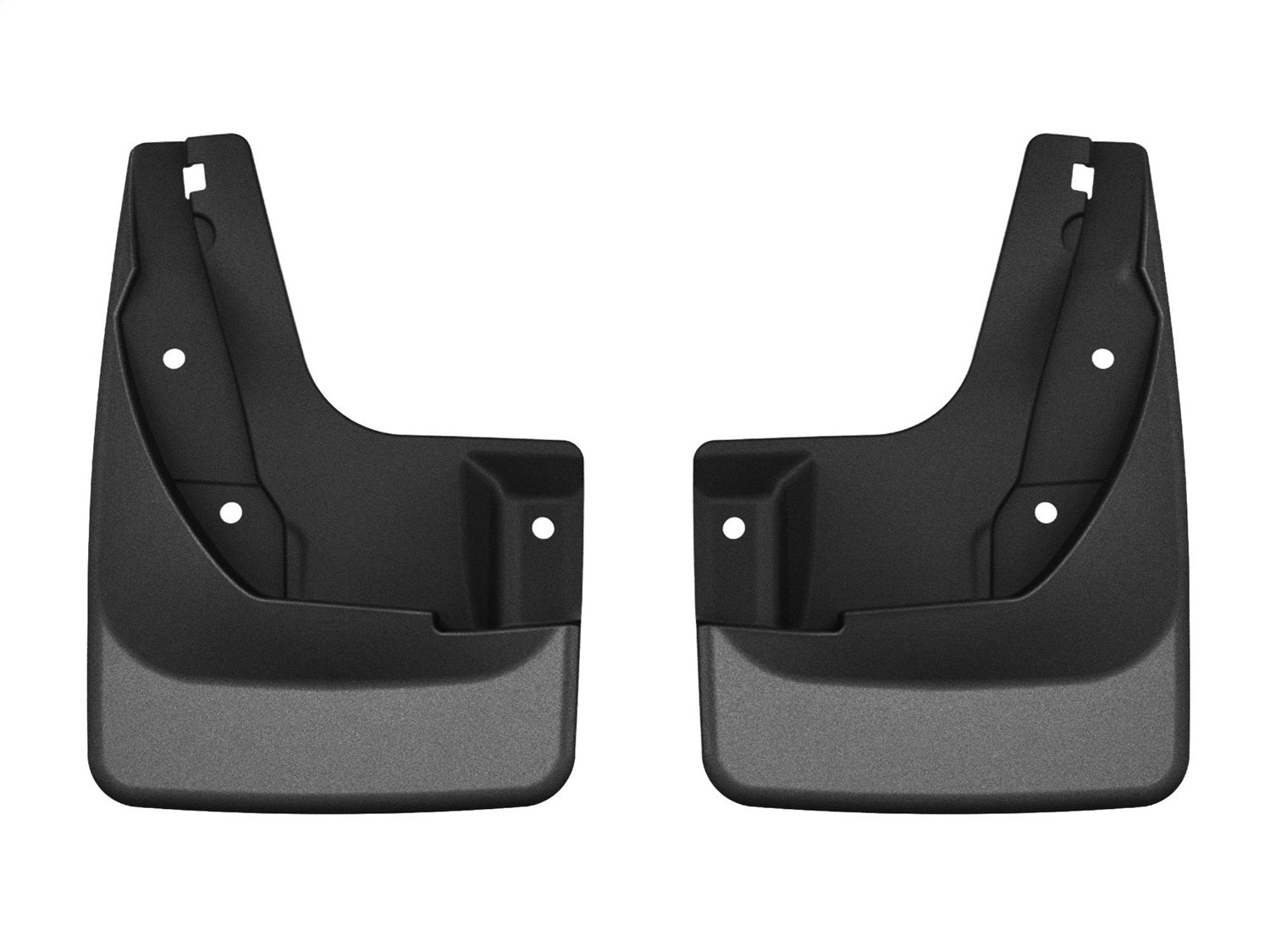 Weathertech 110198 MudFlap No-Drill DigitalFit®; Black; Weathertech 110198