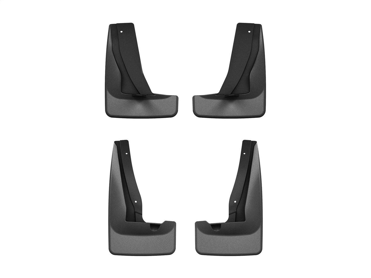 Weathertech 110199-120199 MudFlap No-Drill DigitalFit® MudFlap Kit; Black; Weathertech 110199-120199