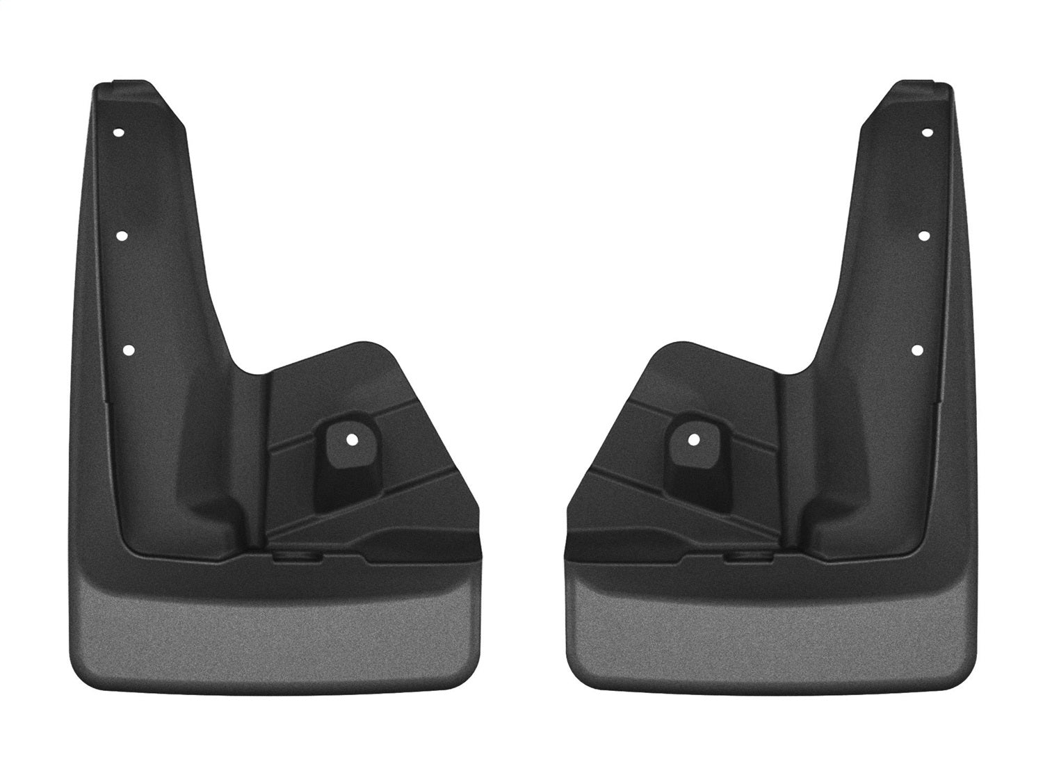 Weathertech 110202 MudFlap No-Drill DigitalFit®; Black; Weathertech 110202