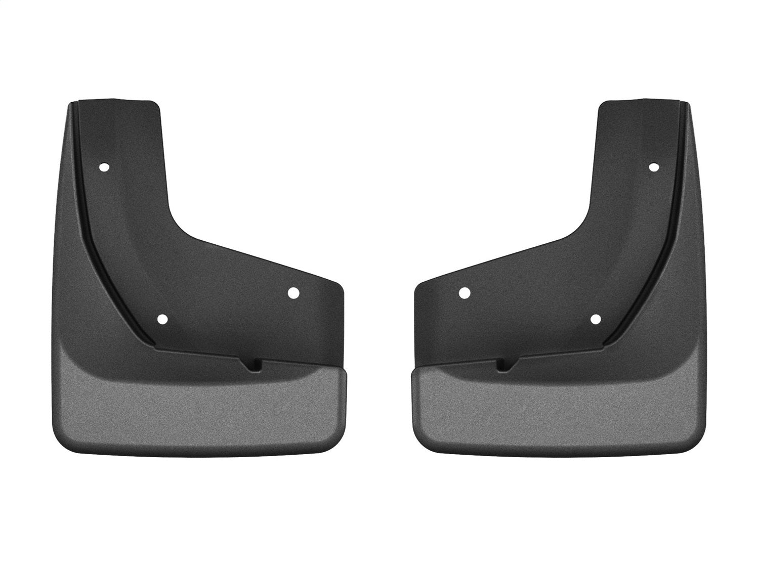 Weathertech 110208 MudFlap No-Drill DigitalFit®; Black; Weathertech 110208