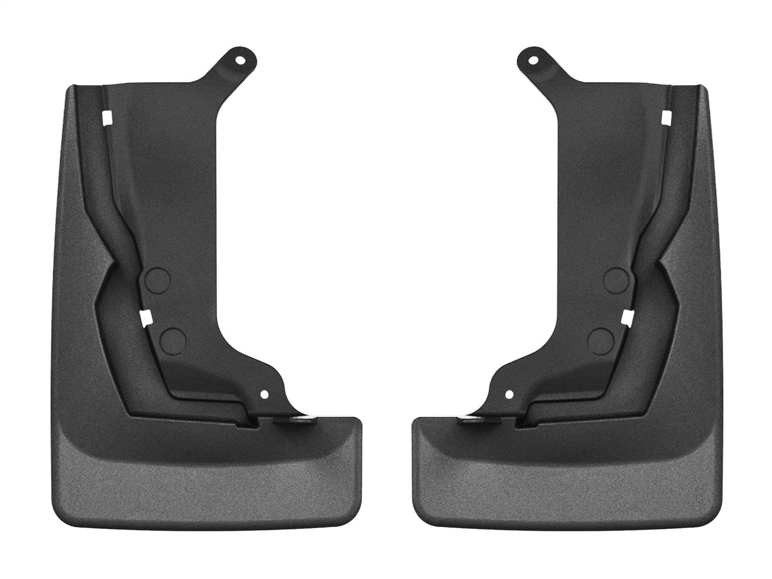 Weathertech 110214 MudFlap No-Drill DigitalFit®; Black; Weathertech 110214
