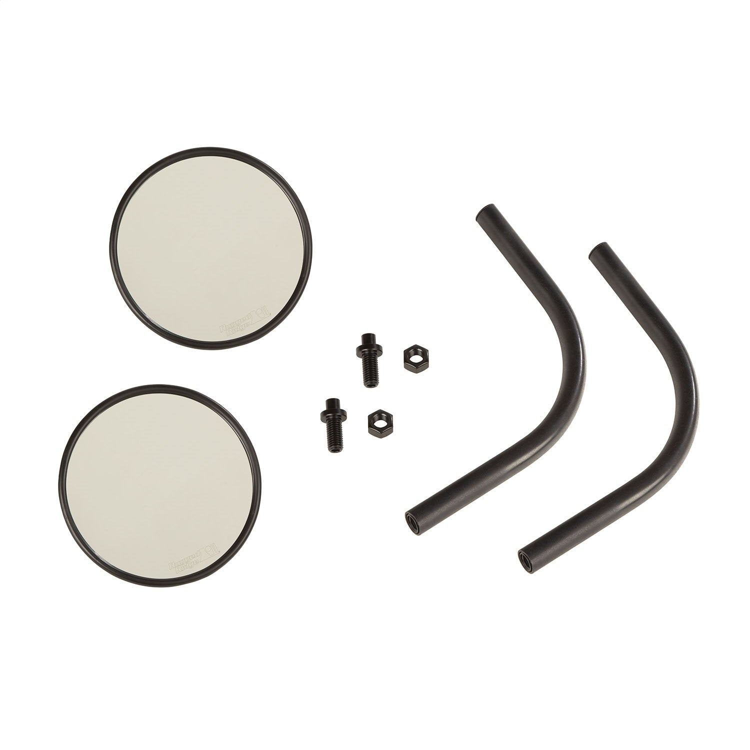 Rugged Ridge 11025.25 Round Trail Mirror Kit; 2 pc.; Rugged Ridge 11025.25