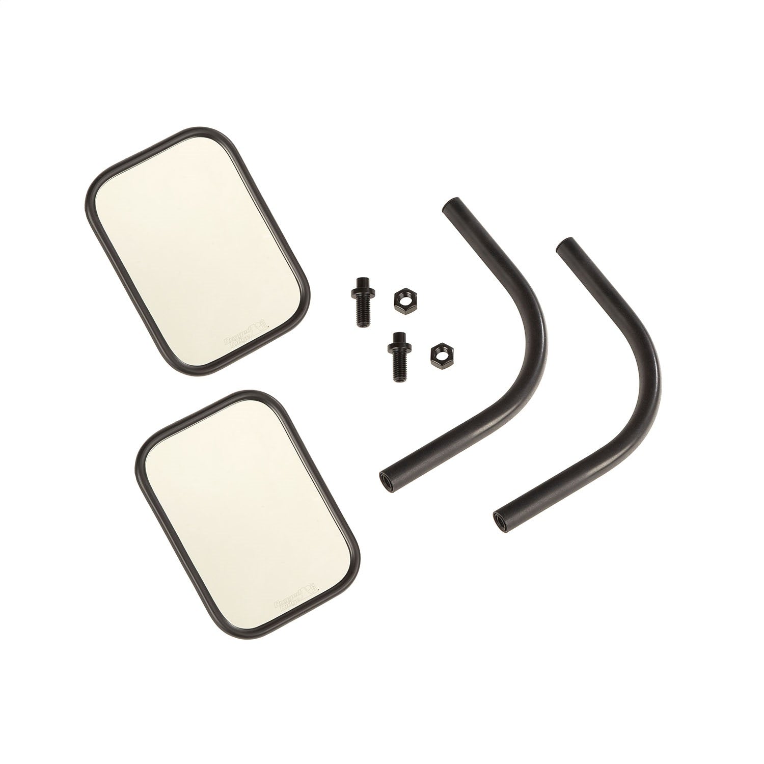 Rugged Ridge 11025.26 Rectangular Trail Mirror Kit; 2 pc.; Rugged Ridge 11025.26