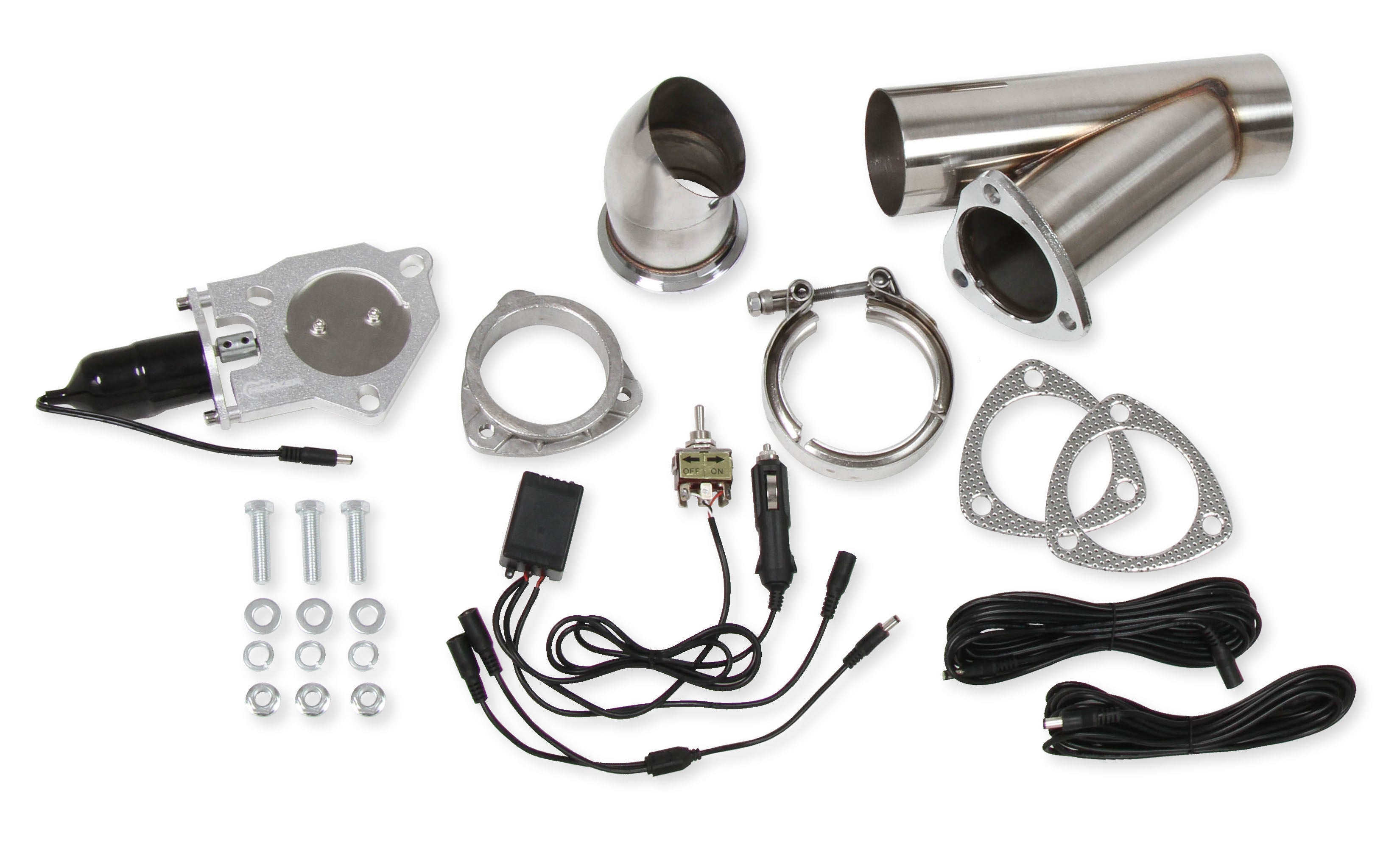 2.5" electric cut-out "Single" Kit