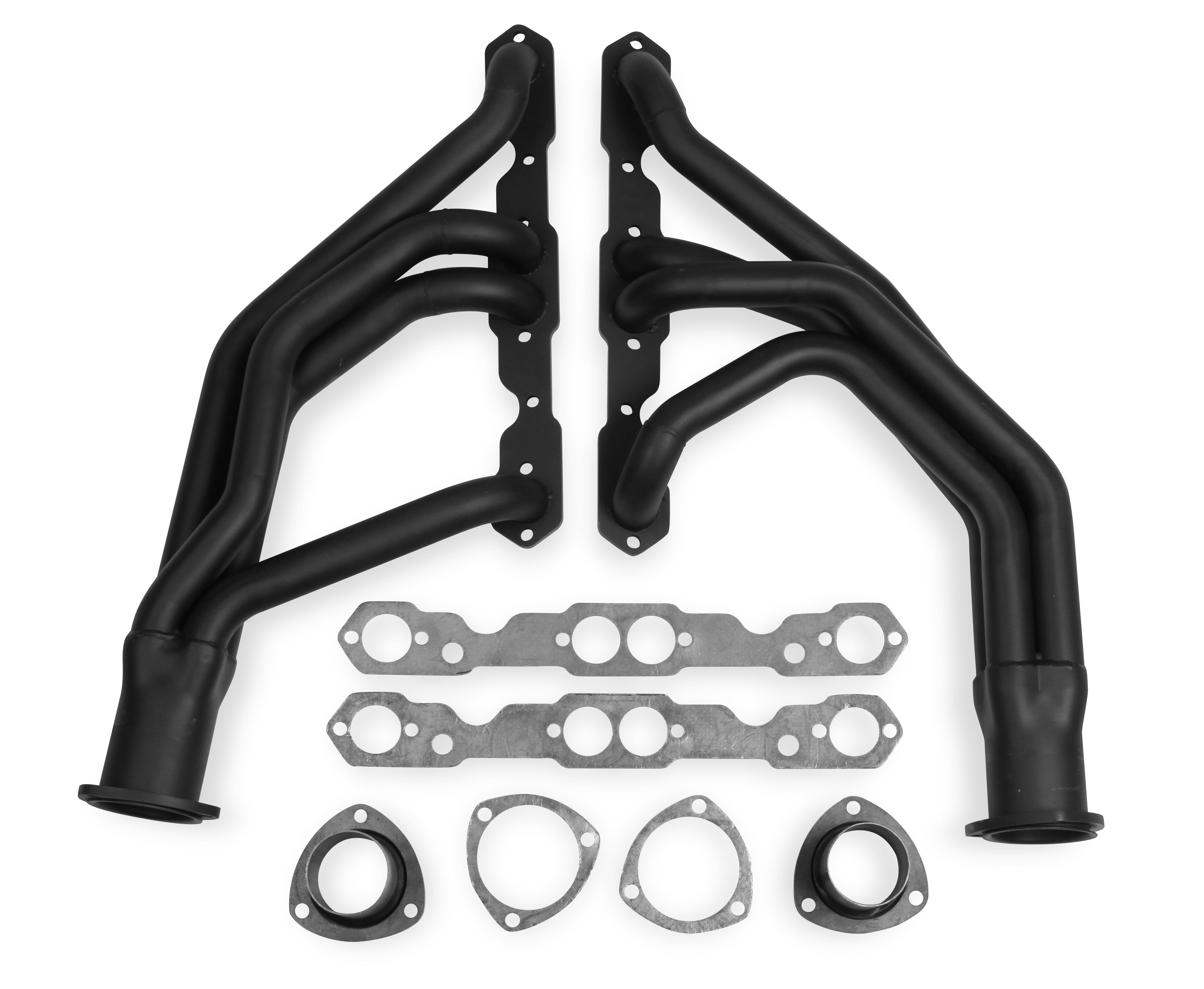Flowtech Long Tube Header - Black Paint