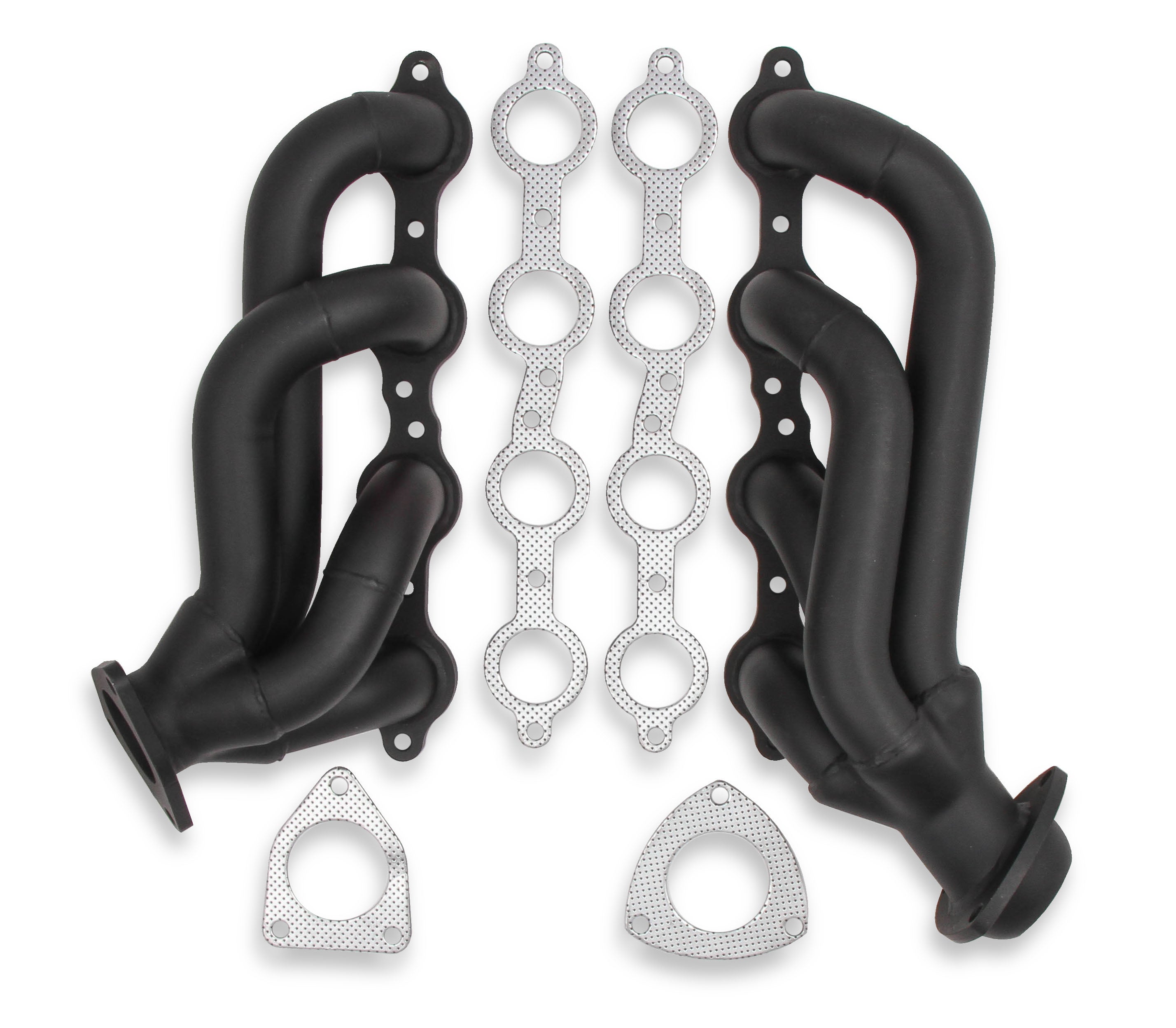 Flowtech Shorty Headers - Black Painted
