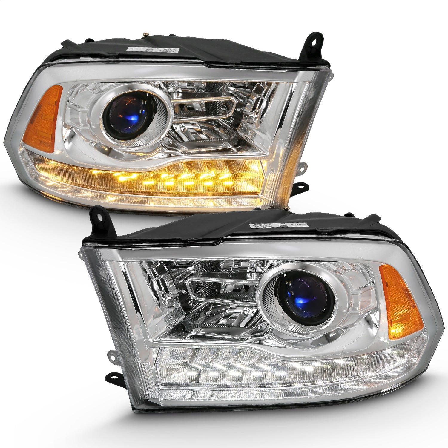 ANZO USA 111440 Projector Headlight Set w/Halo ANZO USA 111440