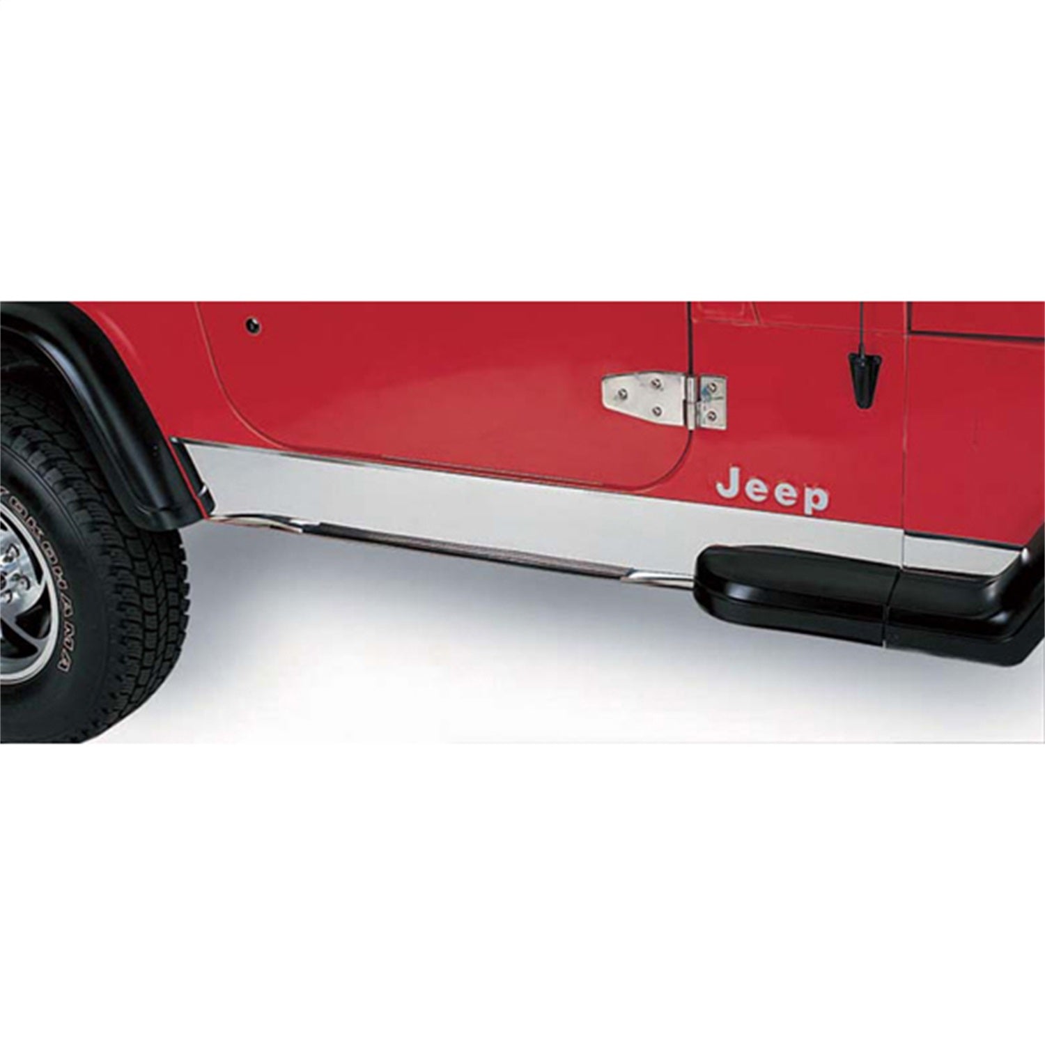 Rugged Ridge 11145.02 Rocker Panel; Stainless; Rugged Ridge 11145.02