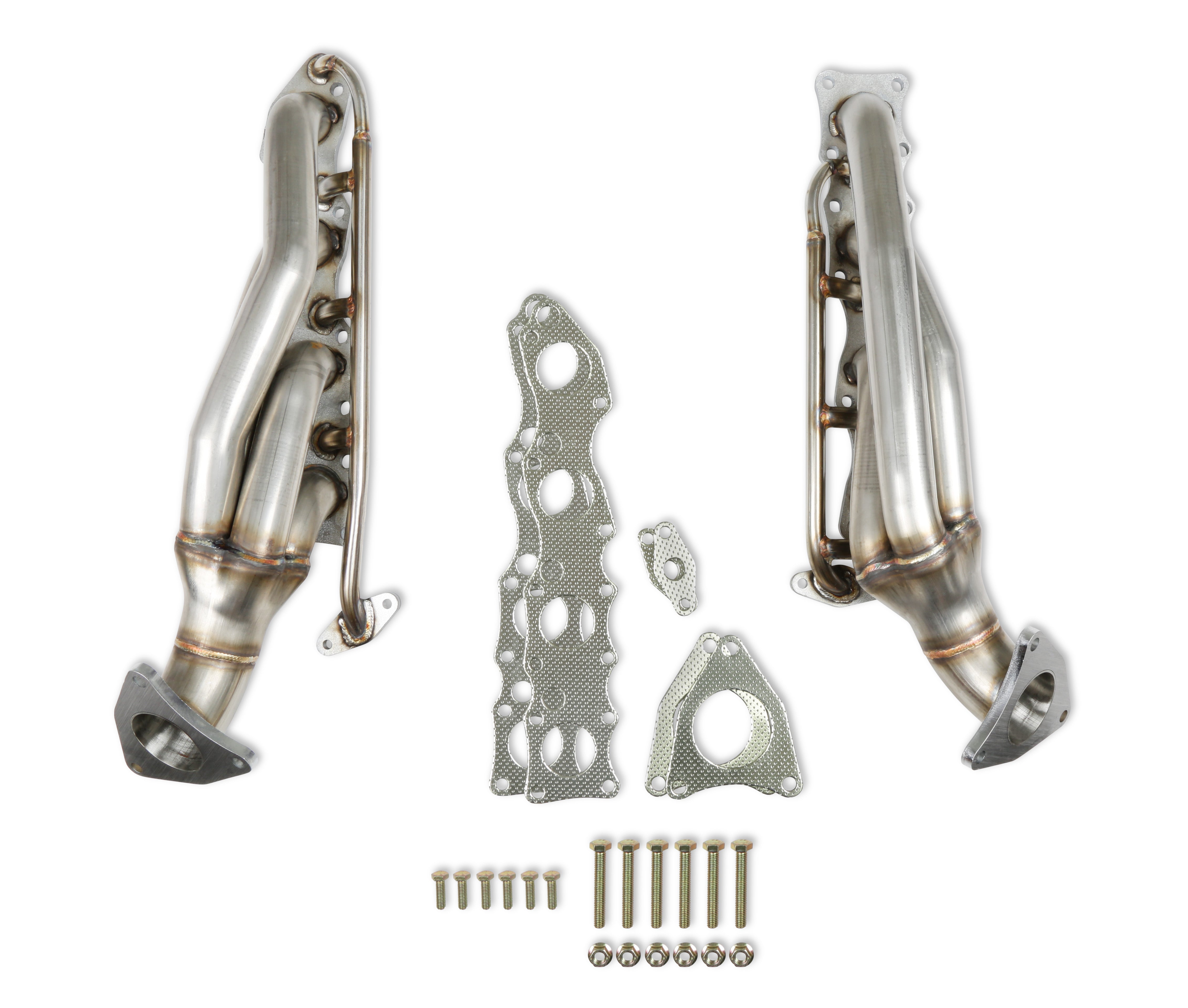 Flowtech Shorty Headers - Natural Finish