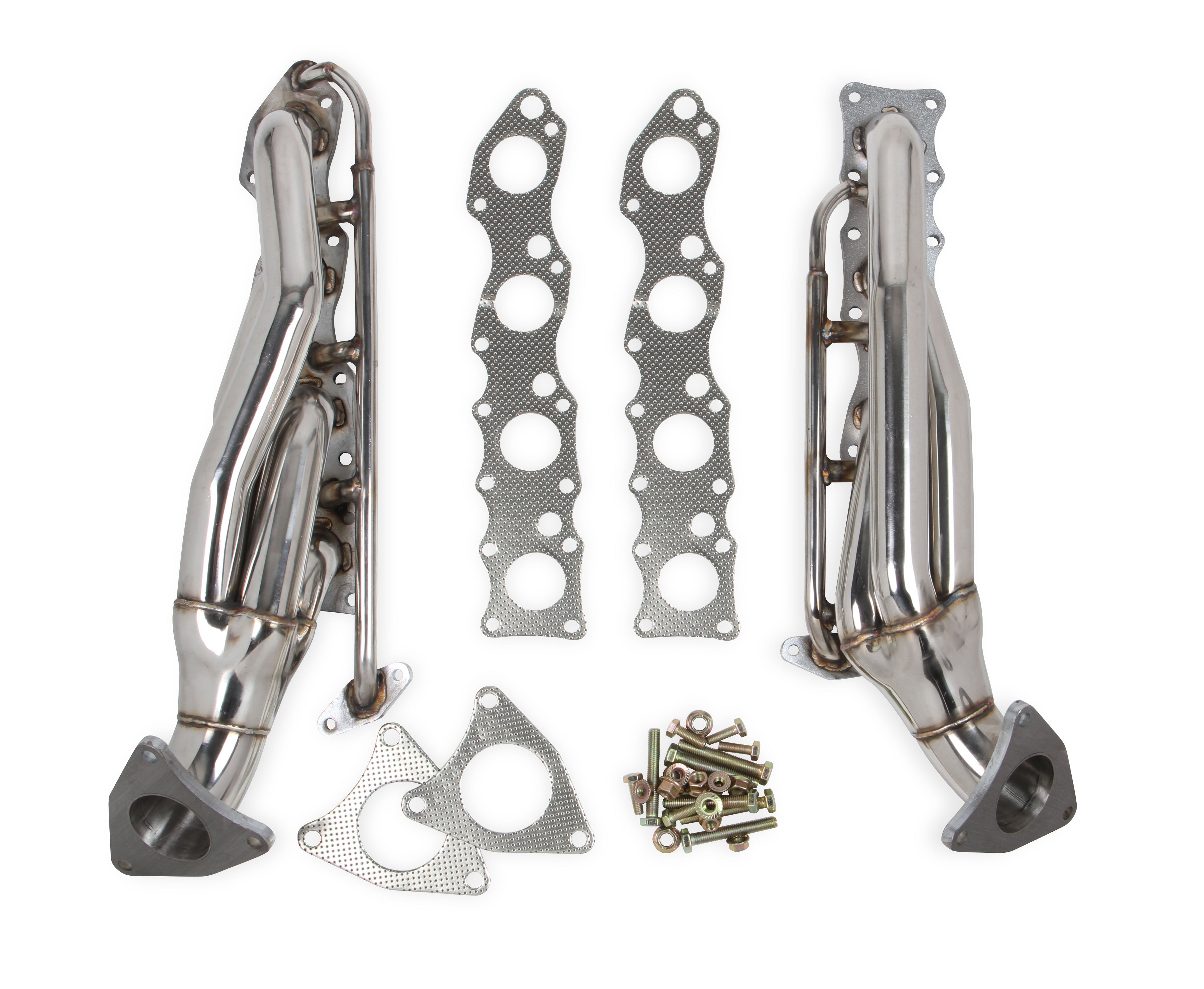 Flowtech Shorty Headers - Polished