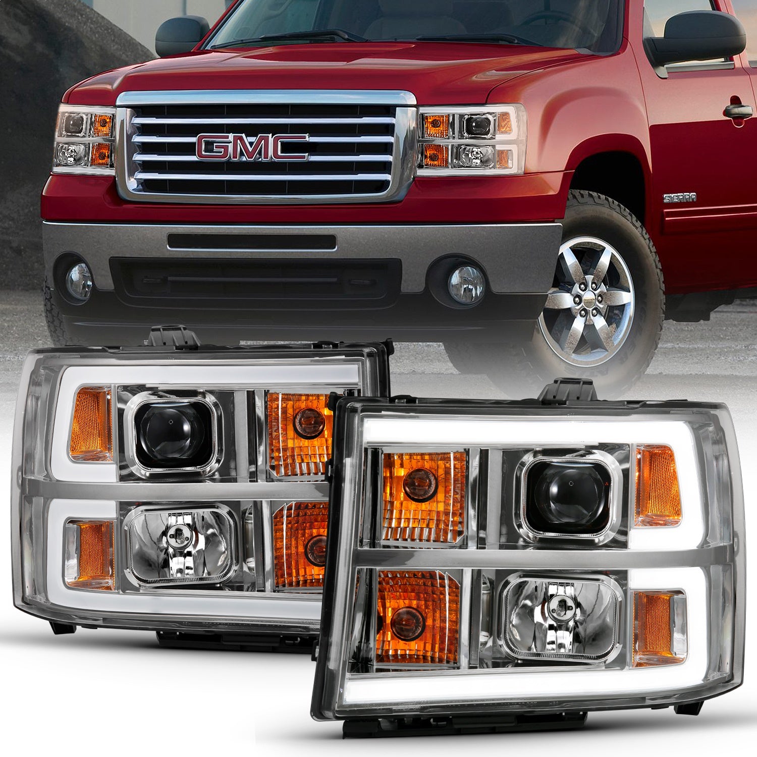 ANZO USA 111483 Projector Headlight Set ANZO USA 111483