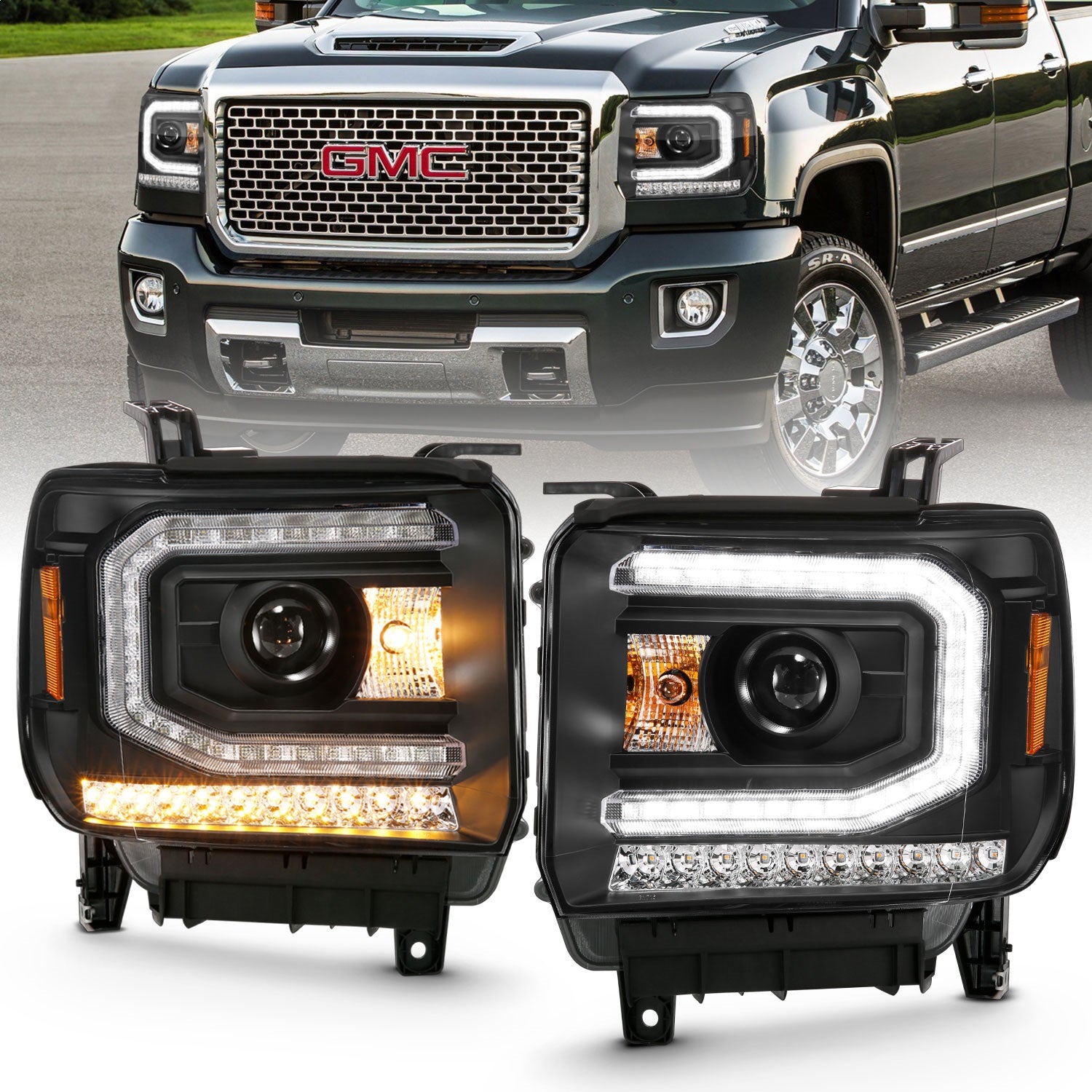 ANZO USA 111485 Projector Headlight Set ANZO USA 111485
