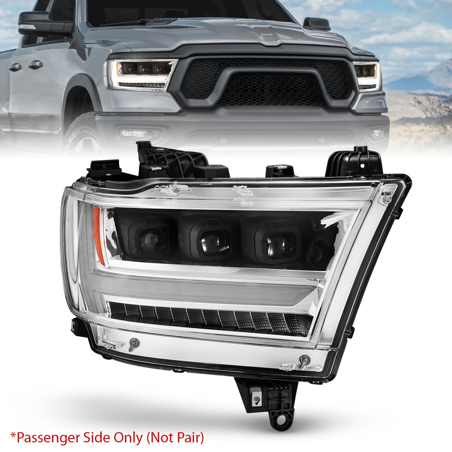 Anzo USA 111495-R LED Projector Headlight Anzo USA 111495-R