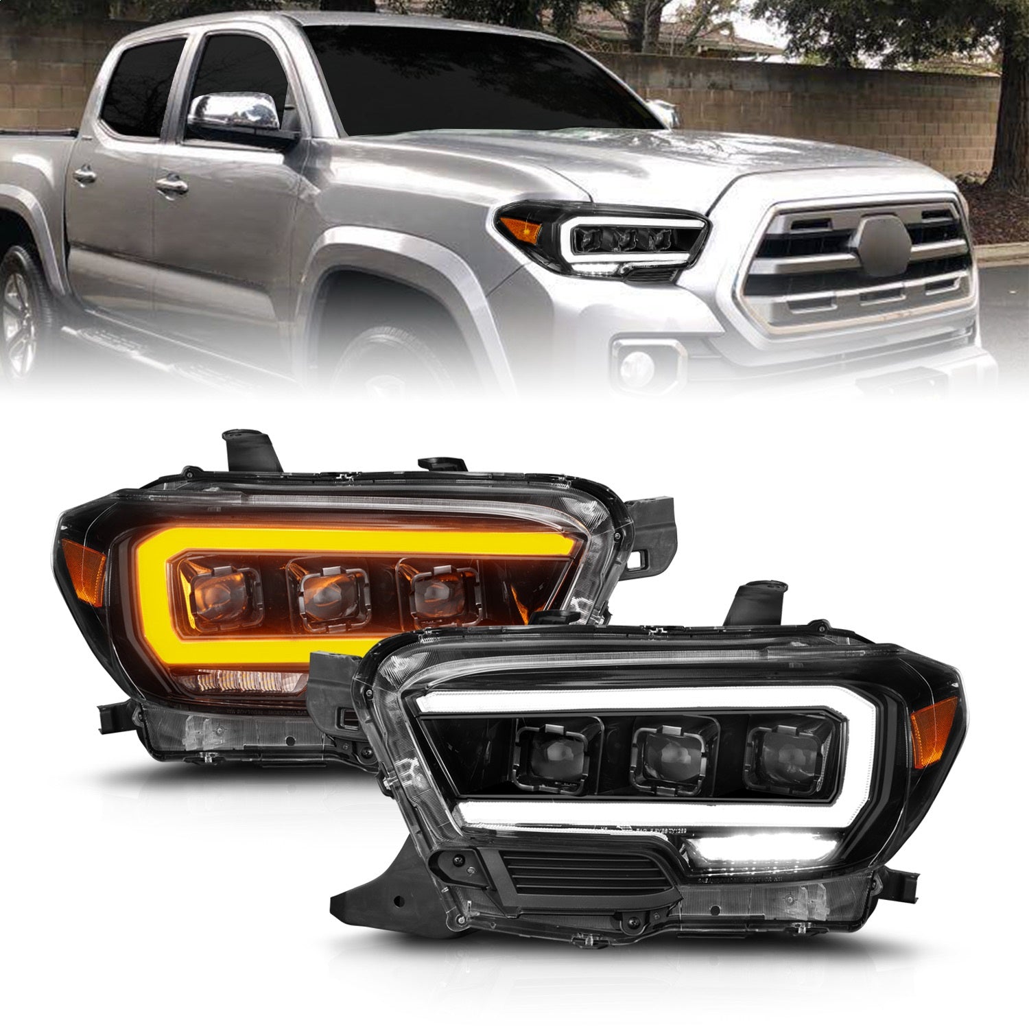 ANZO USA 111562 Projector Headlight Set ANZO USA 111562